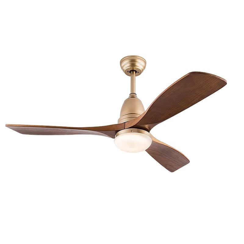 Deckenventilator „AeroWood 3“ mit Licht, Fernbedienung und Holzflügeln