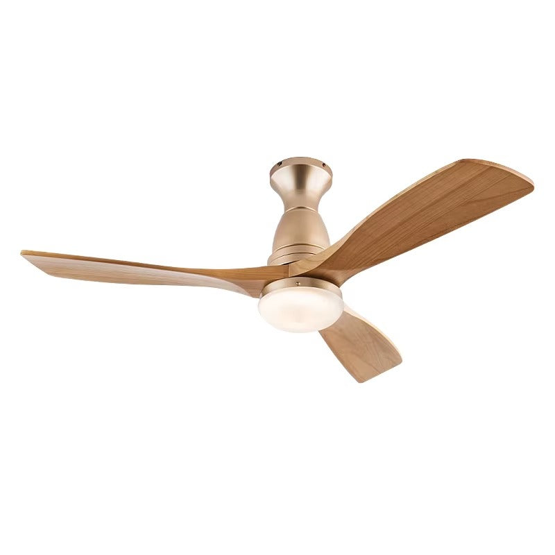 Deckenventilator „AeroWood 3“ mit Licht, Fernbedienung und Holzflügeln