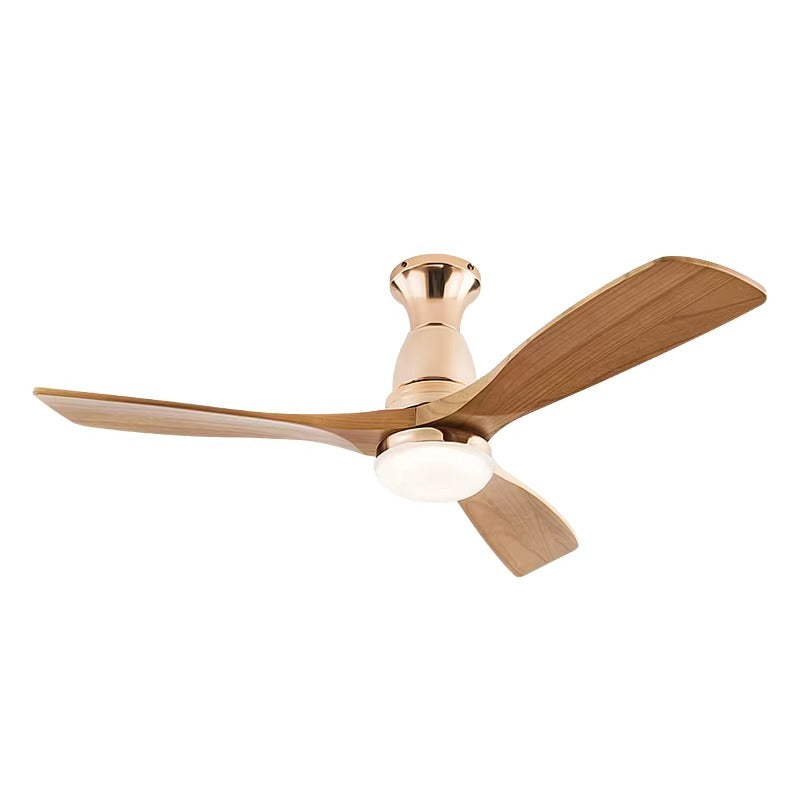 Deckenventilator „AeroWood 3“ mit Licht, Fernbedienung und Holzflügeln