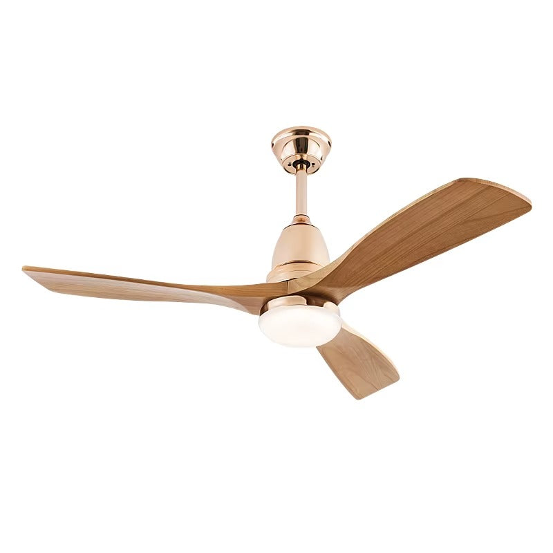 Deckenventilator „AeroWood 3“ mit Licht, Fernbedienung und Holzflügeln