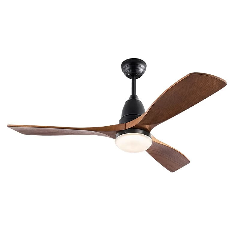 Deckenventilator „AeroWood 3“ mit Licht, Fernbedienung und Holzflügeln