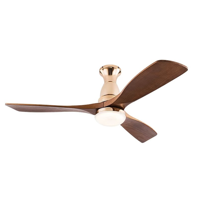 Deckenventilator „AeroWood 3“ mit Licht, Fernbedienung und Holzflügeln