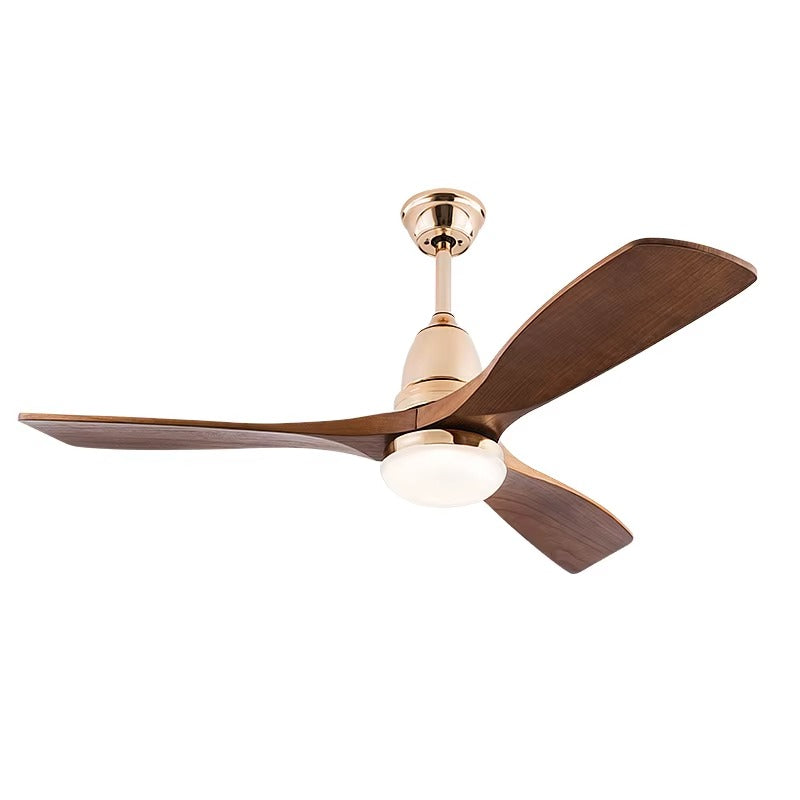 Deckenventilator „AeroWood 3“ mit Licht, Fernbedienung und Holzflügeln