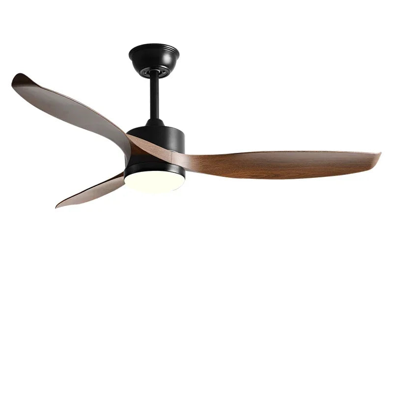 Ανεμιστήρας οροφής "AeroWood1" με φωτιστικό 24W, τρία πτερύγια και τηλεχειρισμό