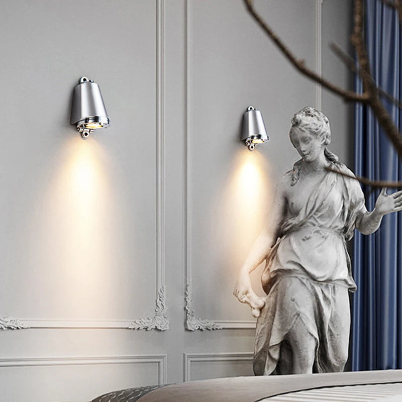 Wasserdichte LED-Außenwandleuchte in 3 Farben „WallAura“