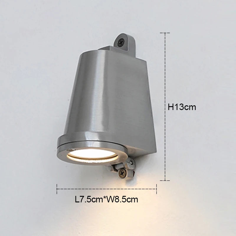 Wasserdichte LED-Außenwandleuchte in 3 Farben „WallAura“