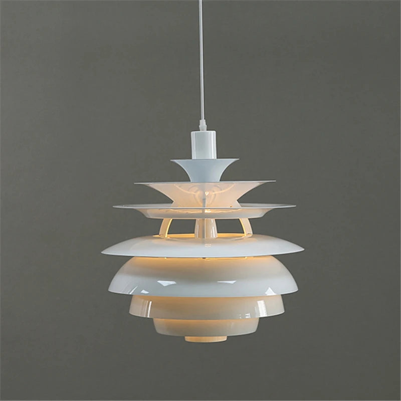 Aluminum Ceiling Pendant Light E27 "Snowball"