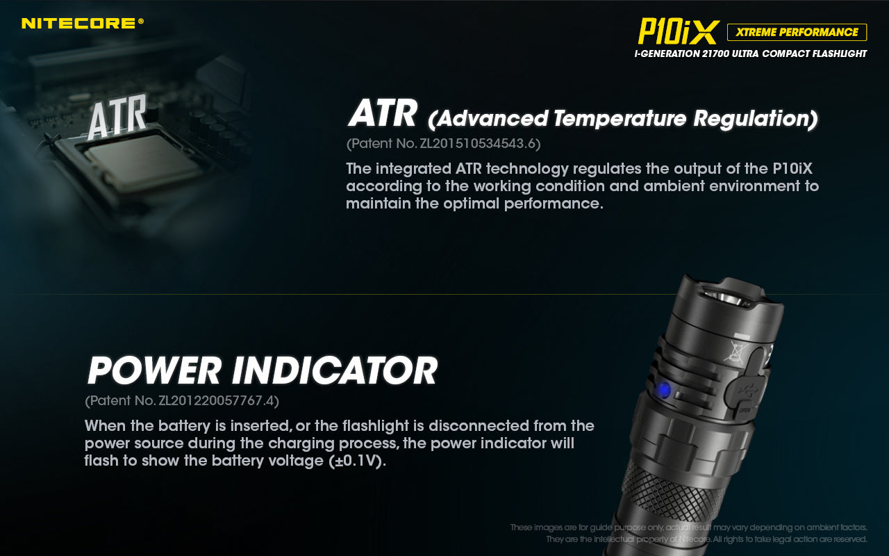 Φακός NITECORE P10IX 4000 Lumens