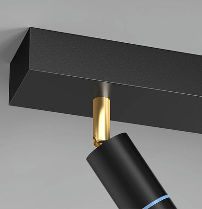 „StraightGlow“-Pendelleuchter mit fünf oder sieben Flammen und Fernbedienung