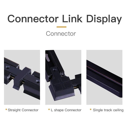 Straight Connections for Spot Lighting Tracks