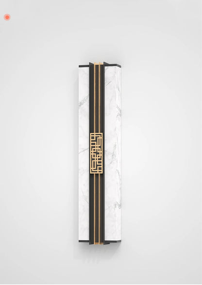 Μαρμάρινο Εξωτερικό LED Φωτιστικό Τοίχου IP65 "Porticus Aegis"