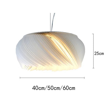 Nordic Ripple Pendelleuchte (Acryl/PVC)