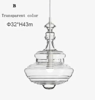 La Scala Glas-Pendelleuchte – Industrielle/Vintage-Kunstbeleuchtung