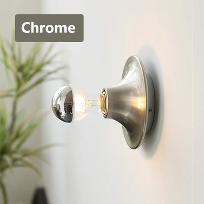 Metall-Wandleuchte in verschiedenen Farben „WALL-CHIC“