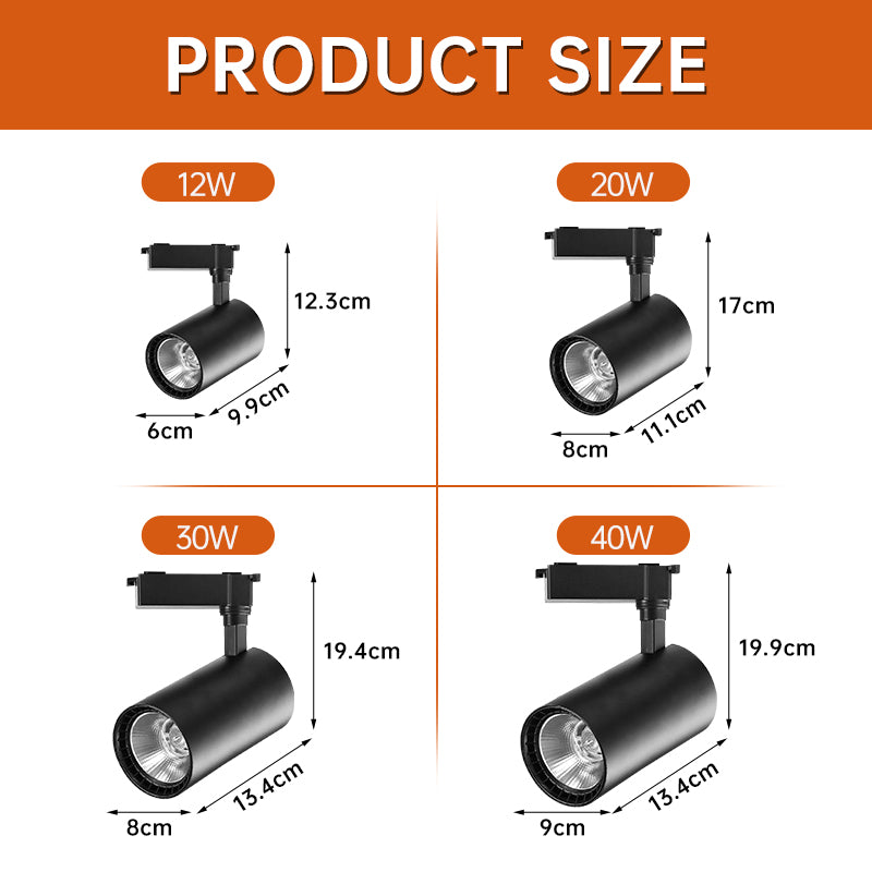 Σετ Φωτισμού 10 τεμαχίων (spot light) με LED σε Ράγα