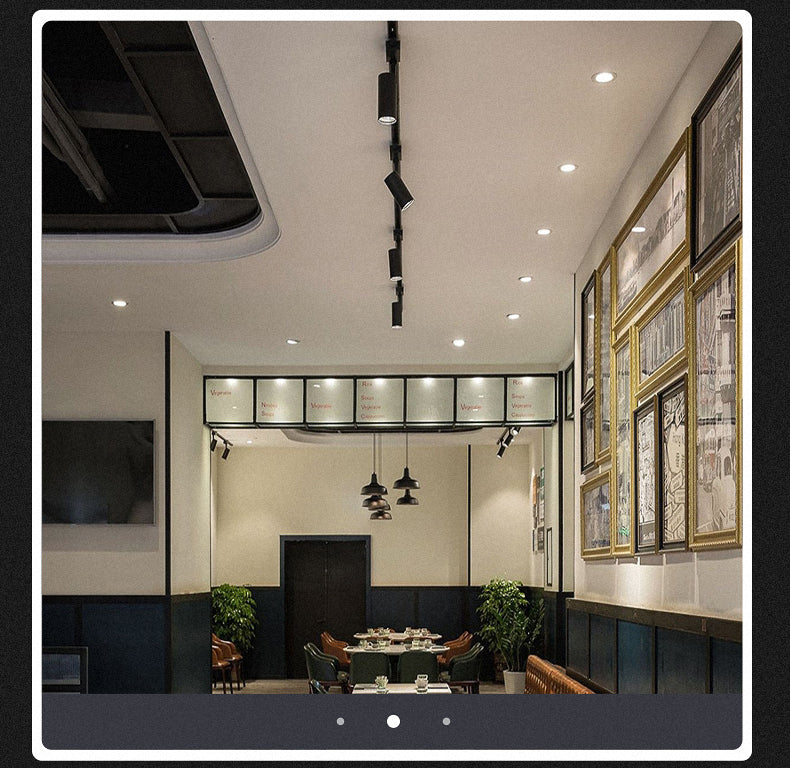 Σετ Φωτισμού 10 τεμαχίων (spot light) με LED σε Ράγα